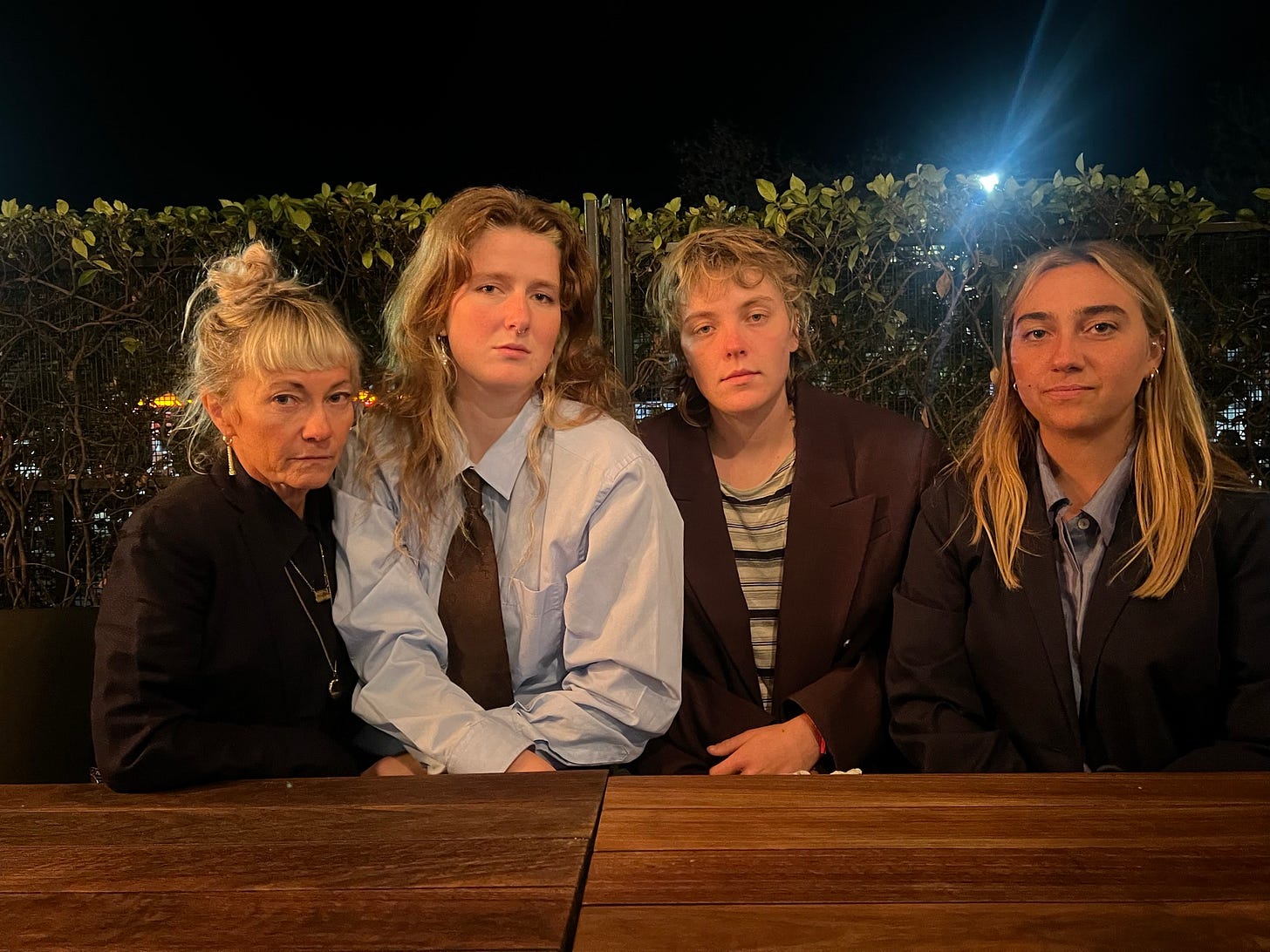 Left to Right: Juliet, Neve, Gemma, Luca.