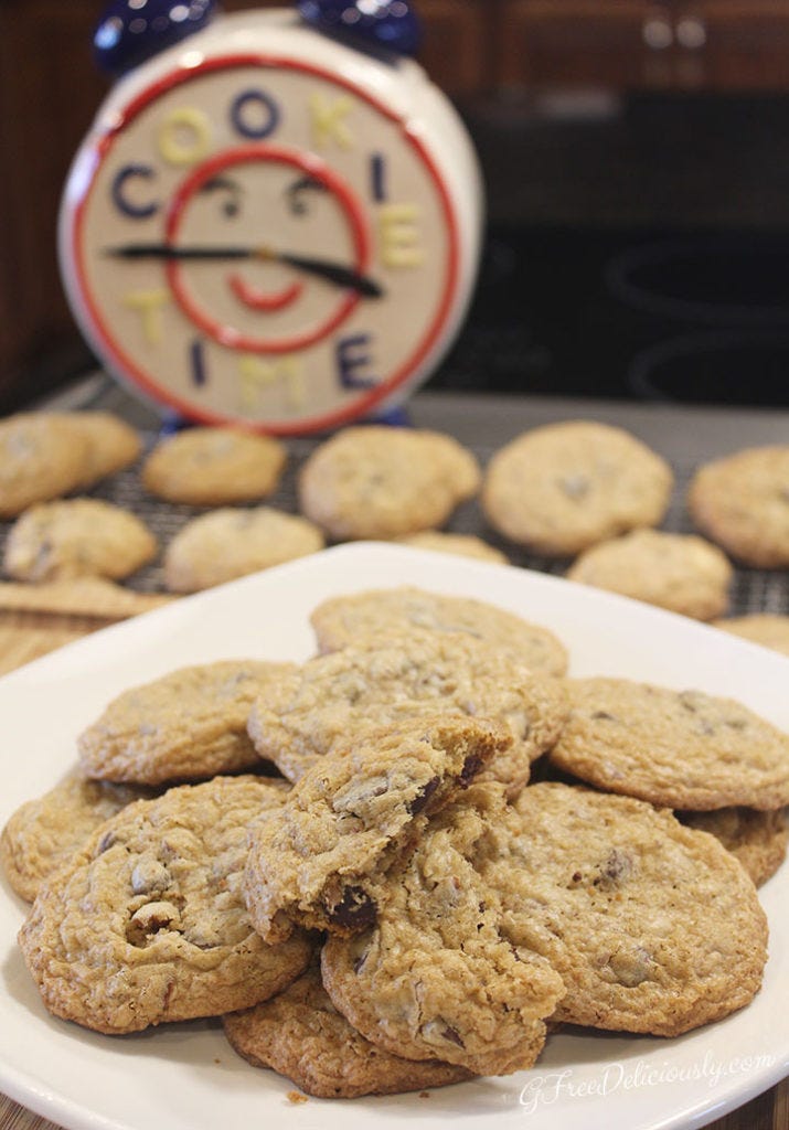 Gluten-Free Retake on America's Classic Chocolate Chip Cookies Gluten-Free Retake on America's Classic Chocolate Chip Cookies