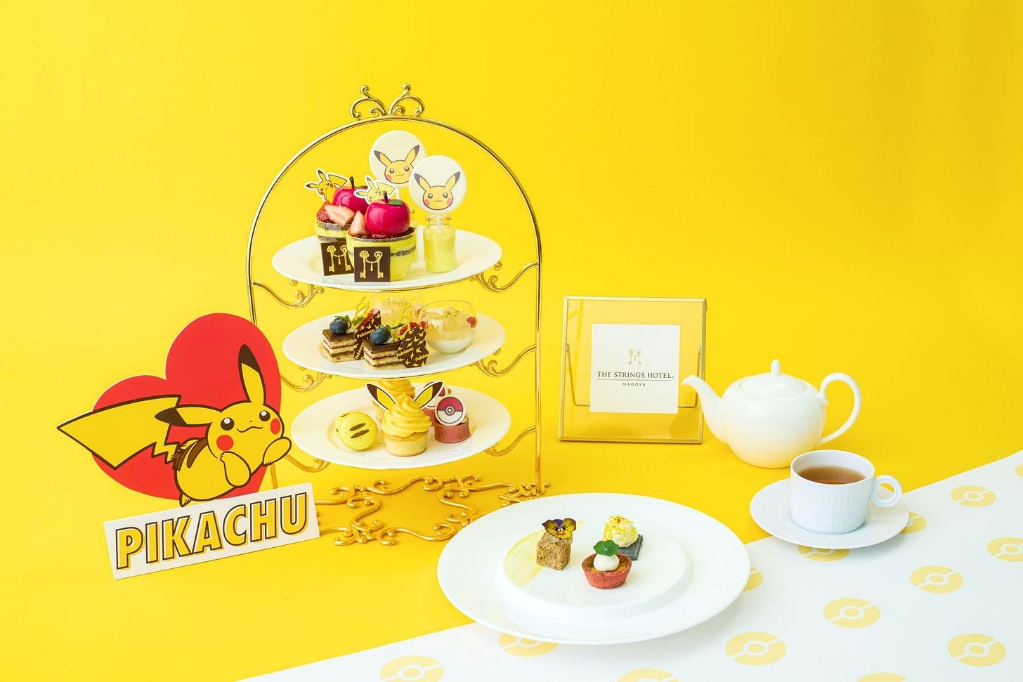 Photo of The Strings Pikachu Afternoon Tea set