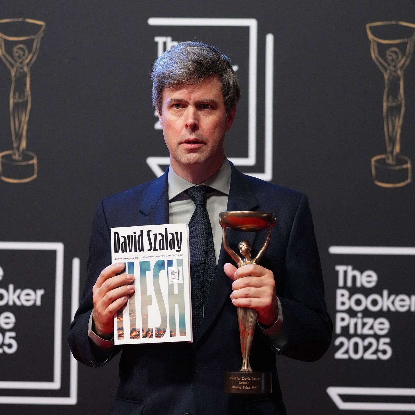 David Szalay wins Booker Prize for his novel Flesh | Arts and Culture News  | Al Jazeera