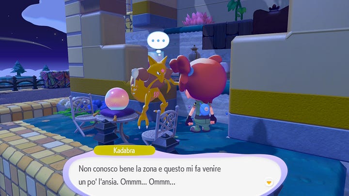Dialoghi, Pokémon Pokopia