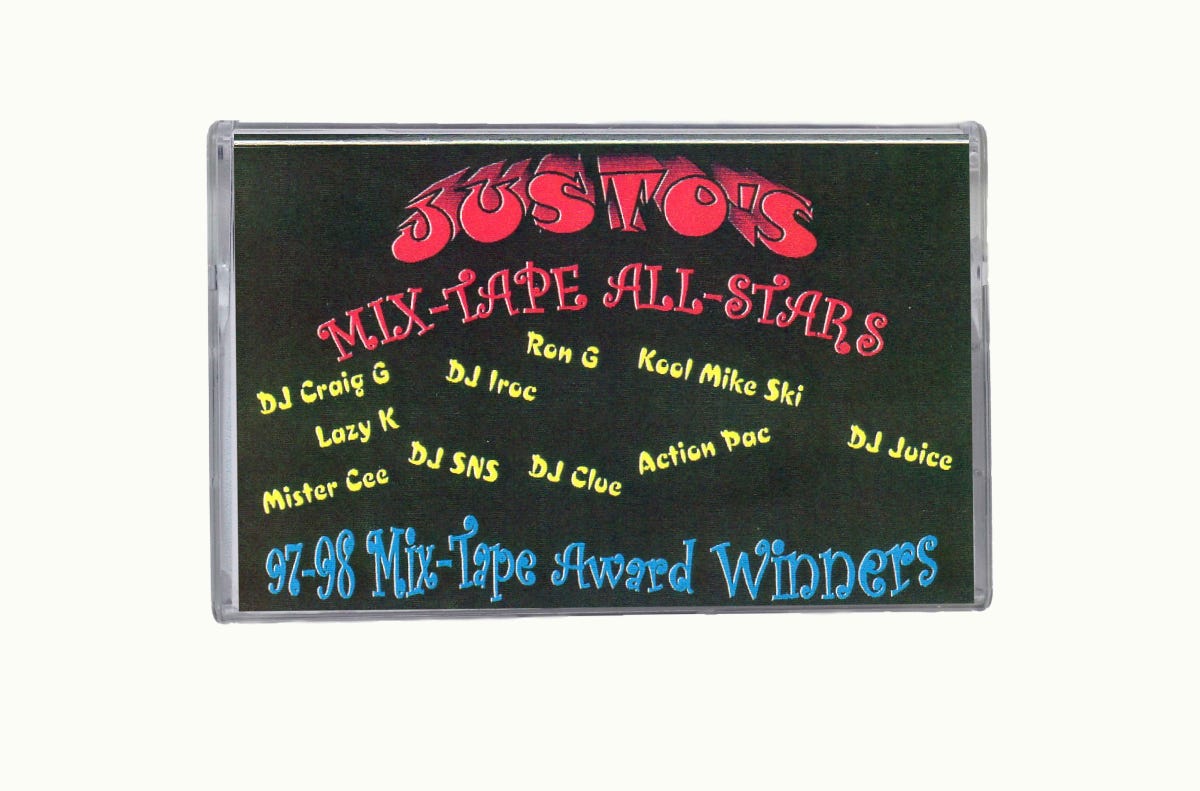Justo's Mix-Tape All-Stars: 97-98 Mix-Tape Award Winners