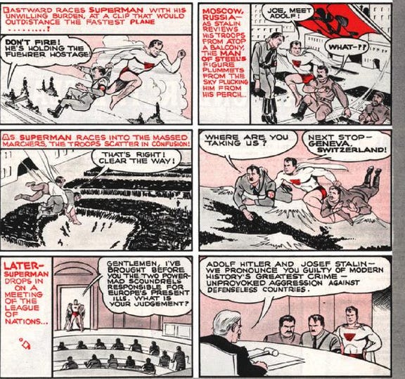 A comic strip of a superhero

AI-generated content may be incorrect.
