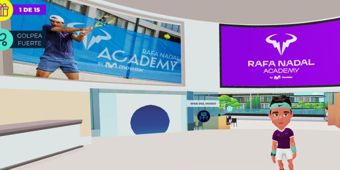Telefónica's commitment to the metaverse has a new protagonist: Rafa Nadal  - Crast.net