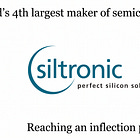 Siltronic: Reaching an inflection point