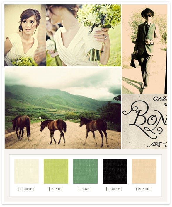 100 Layer Cake colorboard