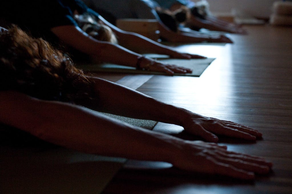 Yoga class