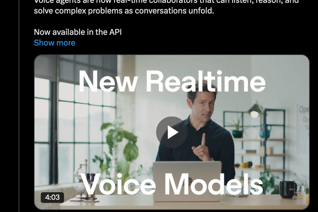Nuevas API de voz en tiempo real de OpenAI