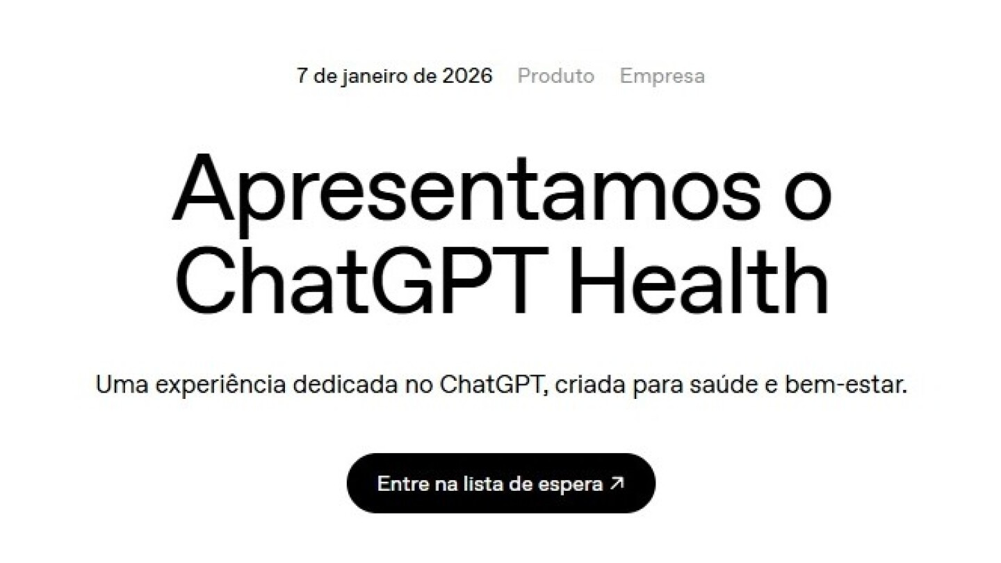 Conheça o ChatGPT Health, inteligência artificial para perguntas sobre saúde - Rádio Itatiaia Conheça o ChatGPT Health, inteligência artificial para perguntas sobre saúde - Rádio Itatiaia