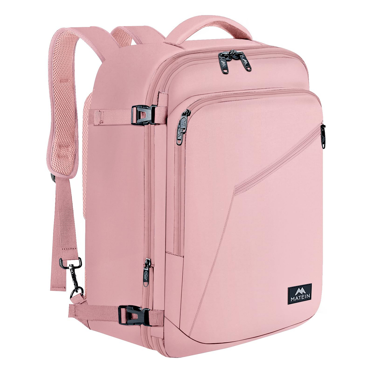 Amazon.com | MATEIN Pink Travel Backpack for Women, Large Backpack Airline  Approved, Expandable Carry on Backpacks, 35L Convertible Suitcase, ...