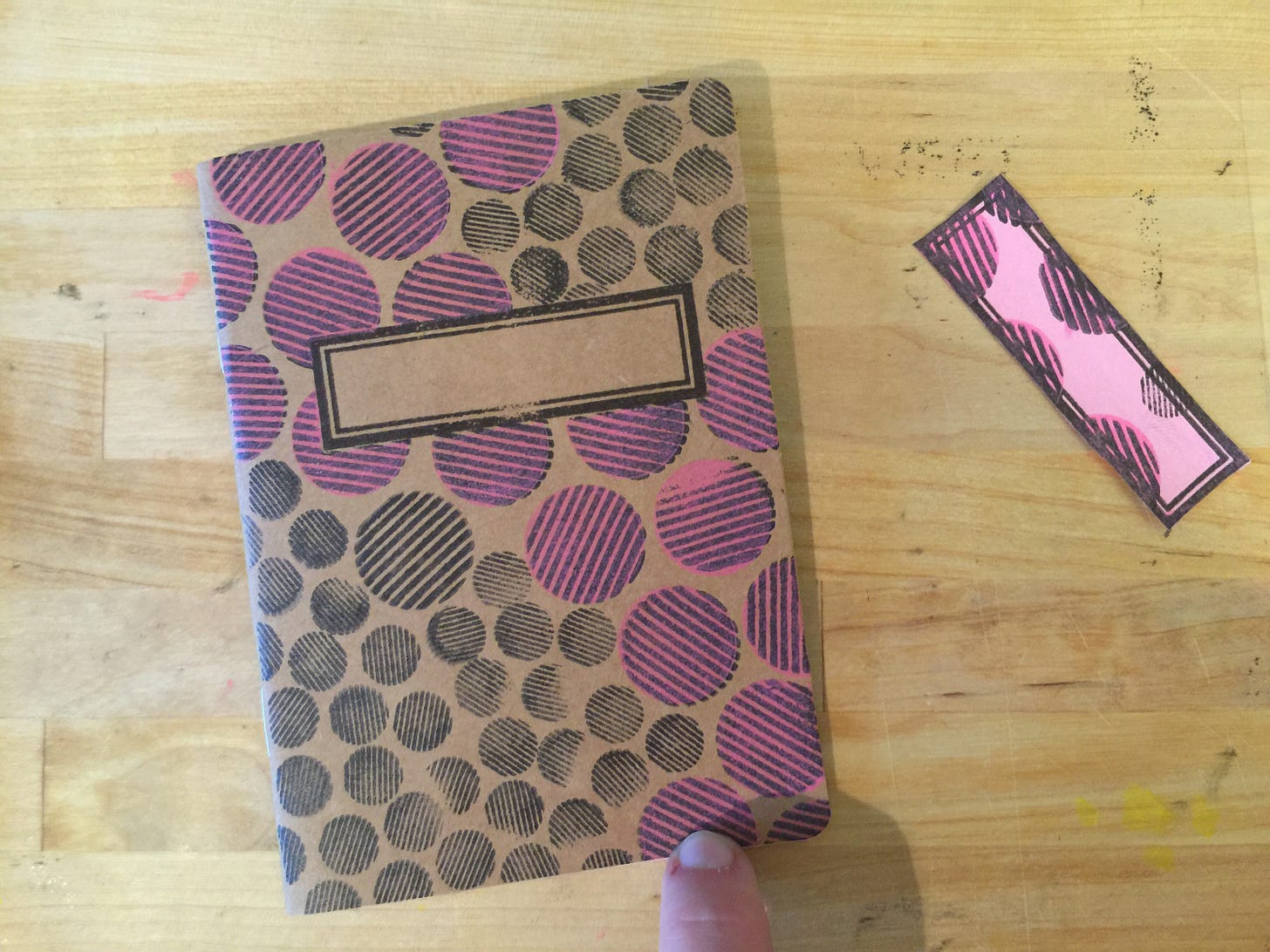 rukristin Handmade Holiday Stamped Journal rukristin Handmade Holiday Stamped Journal