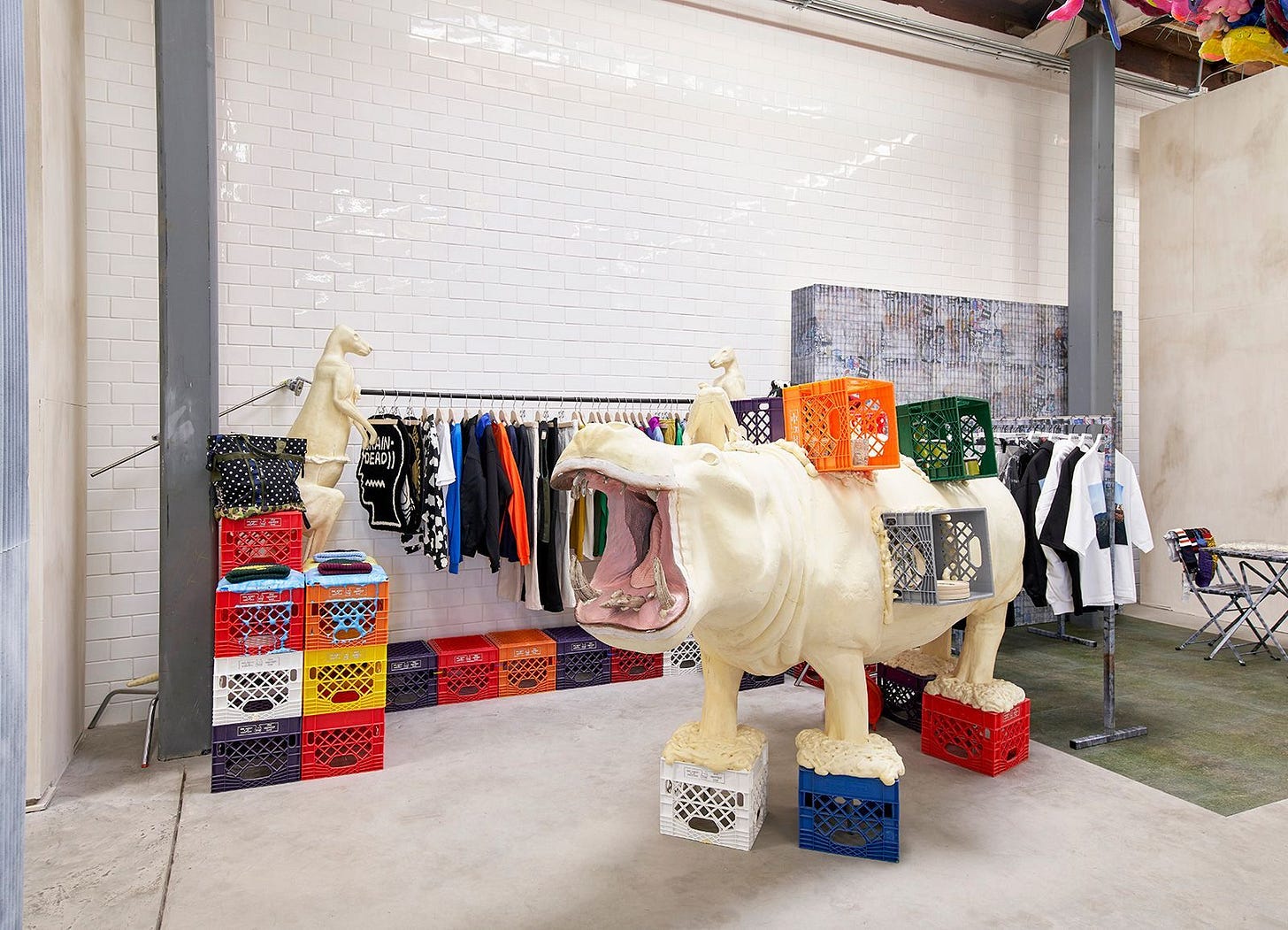 Brain Dead - Dover Street Market Los Angeles opening | Dover street market,  Store interiors, Los angeles market