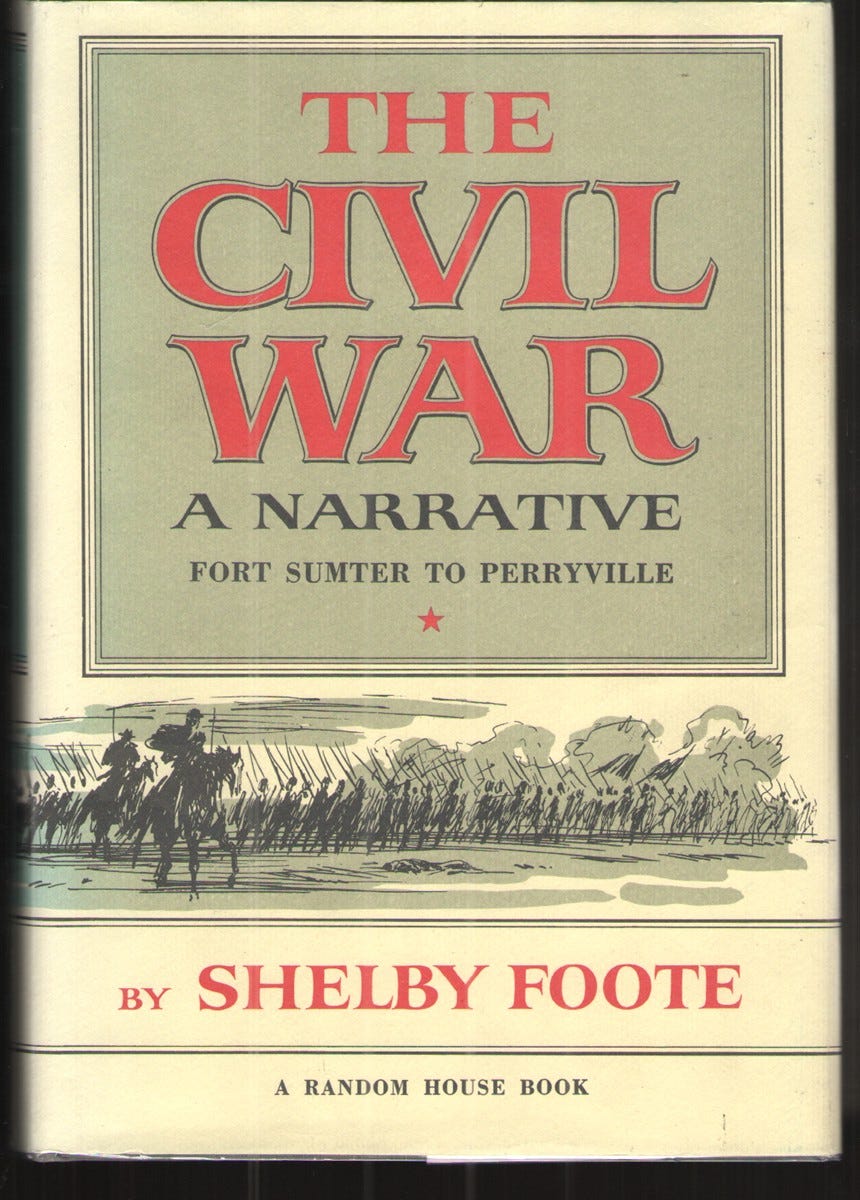 The Civil War: A Narrative, Entire 3 Volume Set by Shelby Foote: Very ... The Civil War: A Narrative, Entire 3 Volume Set by Shelby Foote: Very ...