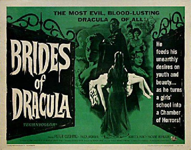 The Brides of Dracula Original 1960 U.S. Half Sheet Movie Poster -  Posteritati Movie Poster Gallery