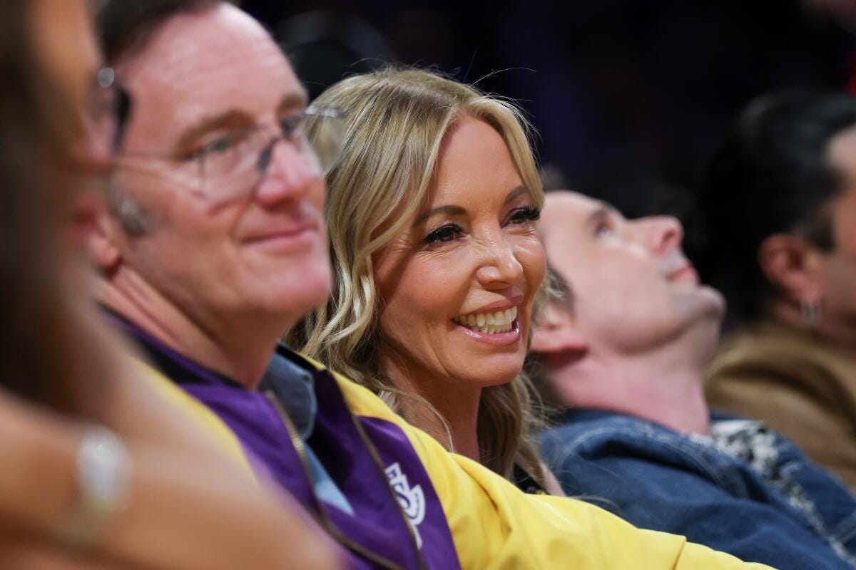 Jeanie Buss contests family sale of Lakers ownership stake - Los Angeles  Times
