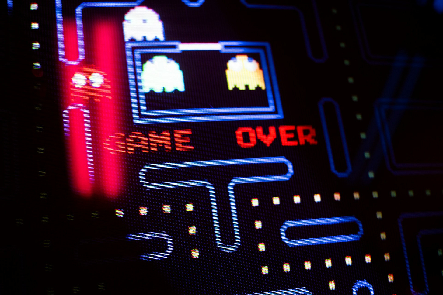 Pac Man screen