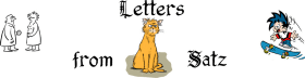 Letters from Satz