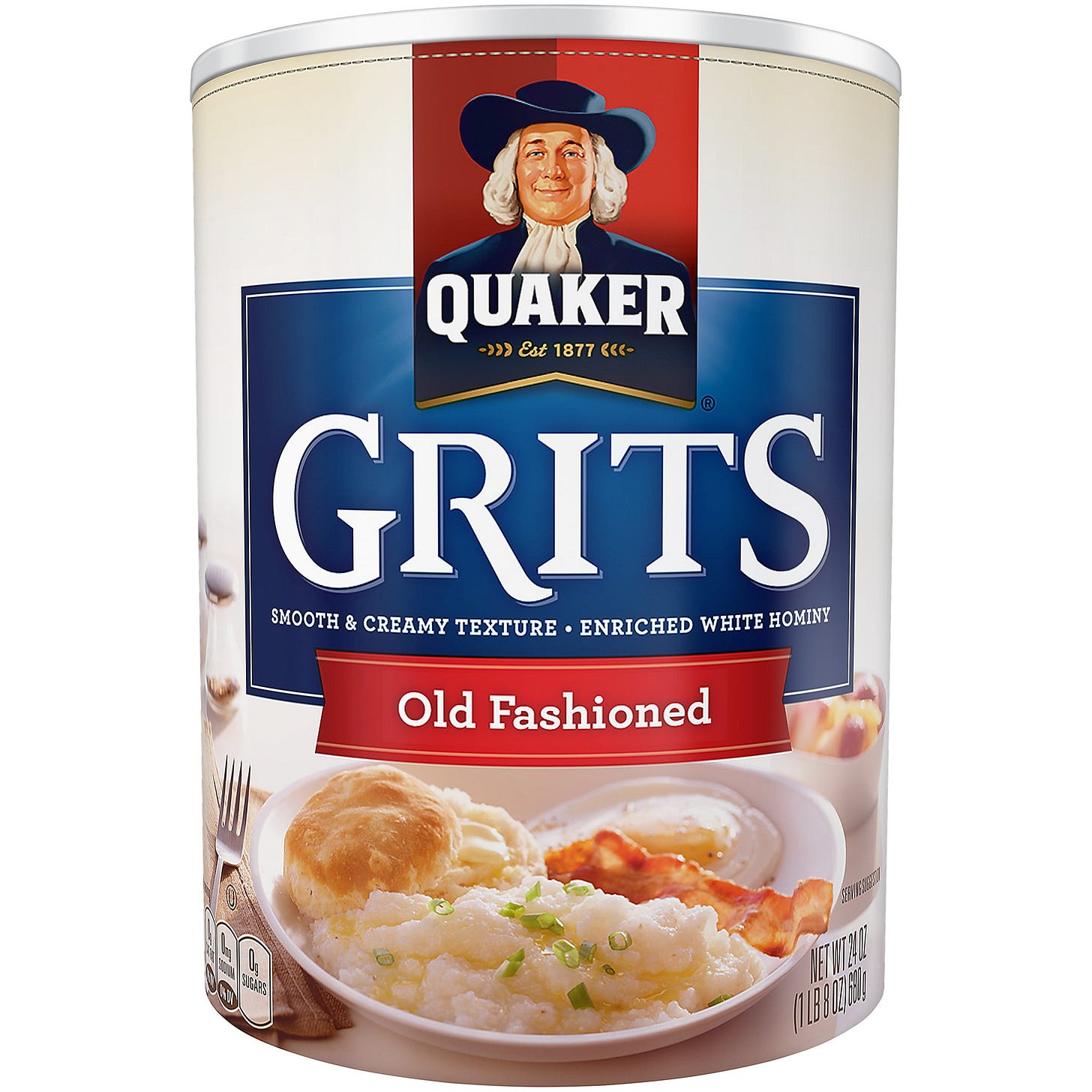 Quaker Old Fashioned Grits, 24 oz - Walmart.com