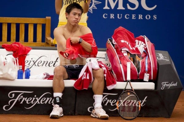 kei nishikori shirtless for barcelona open 2015 kei nishikori shirtless for barcelona open 2015