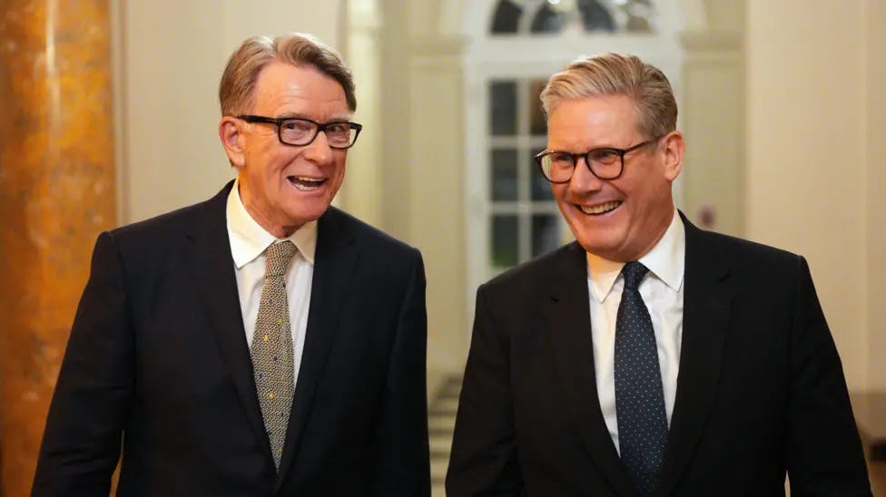 Starmer's go-to excuse: 'I was in the dark'. Don't believe it. He's deeply in the loop