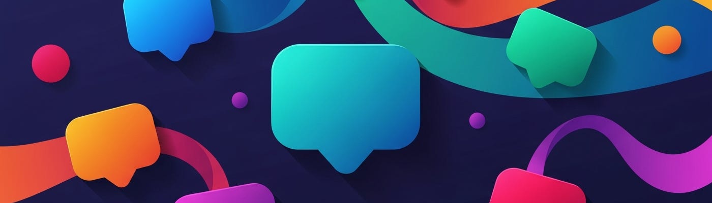 An illustration of a bunch of notification icons.