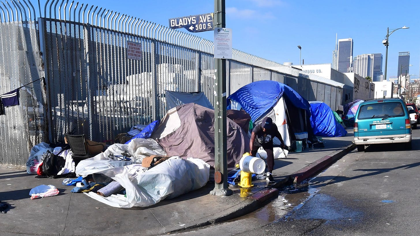 Homeless at 'double risk' of getting, spreading coronavirus | KTLA