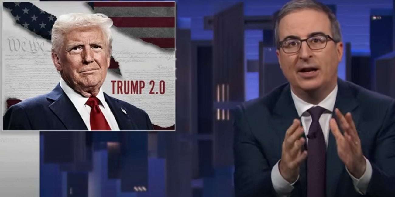 'The Lion King' Voice Actor John Oliver Calls For "Annoying" Resistance Against President Trump