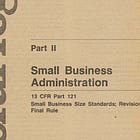 Before billion-dollar businesses become “small,” Reagan’s SBA had a different answer