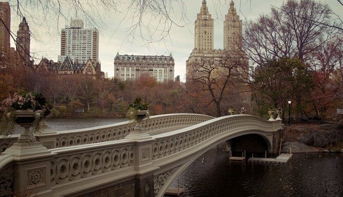 Bow Bridge Central Park Bow Bridge Central Park