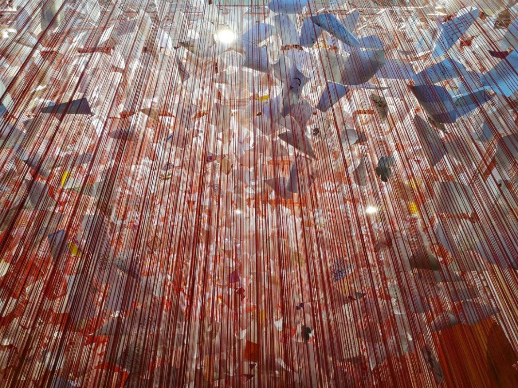 Chiharu Shiota - Collecting Feelings à la chapelle de la Visitation - Beyond consciousness à Aix-en-Provence