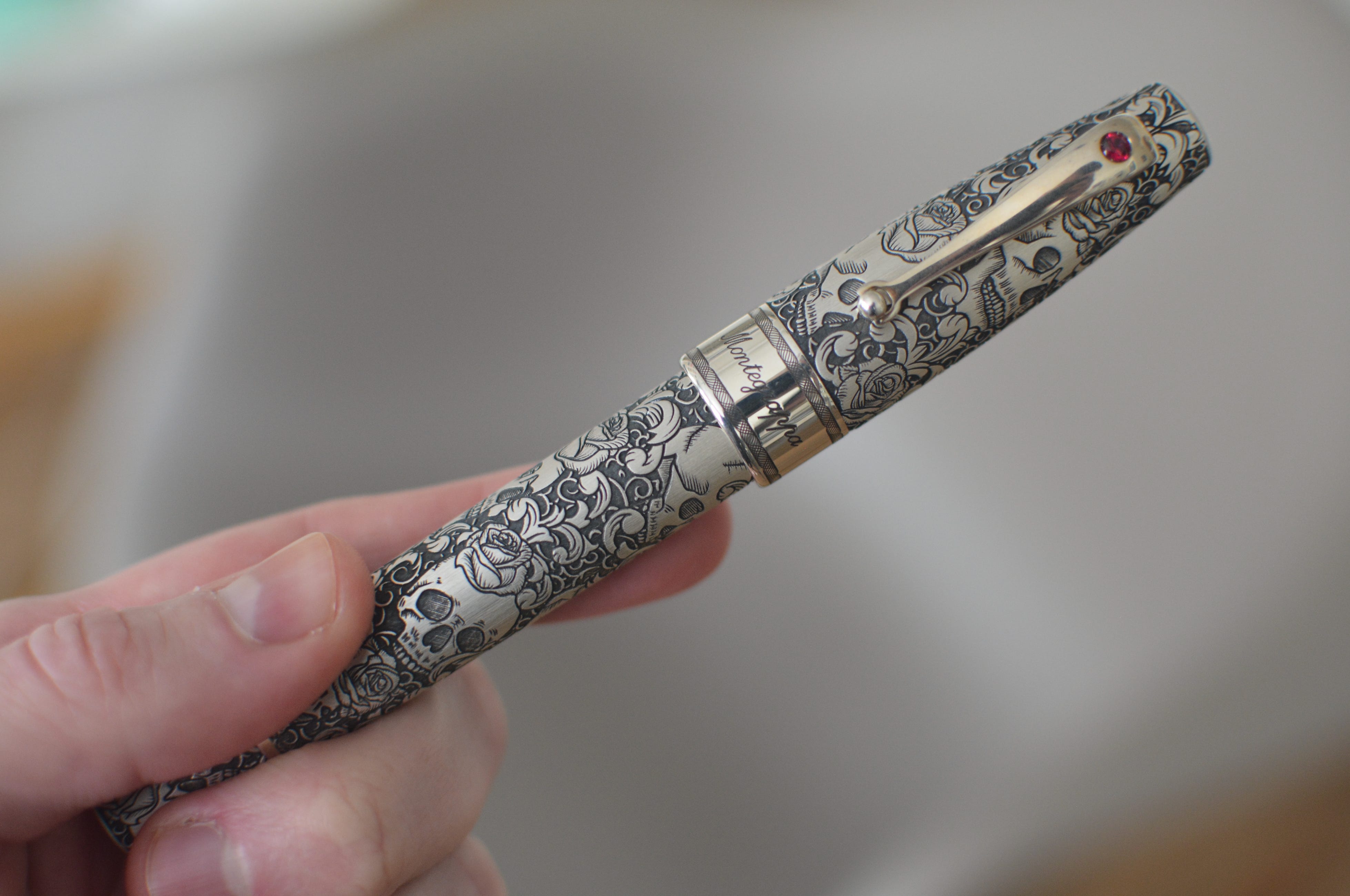The Montegrappa Skulls and Roses is the best pen for managing your