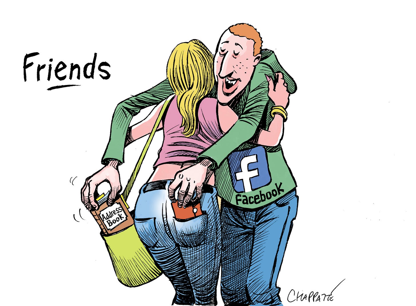 Political cartoon U.S. Mark Zuckerberg Facebook Cambridge Analytica data  privacy scandal friends | The Week