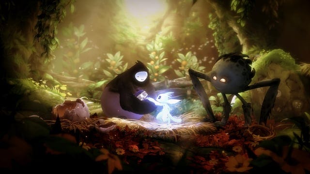 Can we talk about how this single screenshot of Will of the Wisps (that is  also the first image on the Steam page for the game) essentially spoils all  of Blind Forest? :