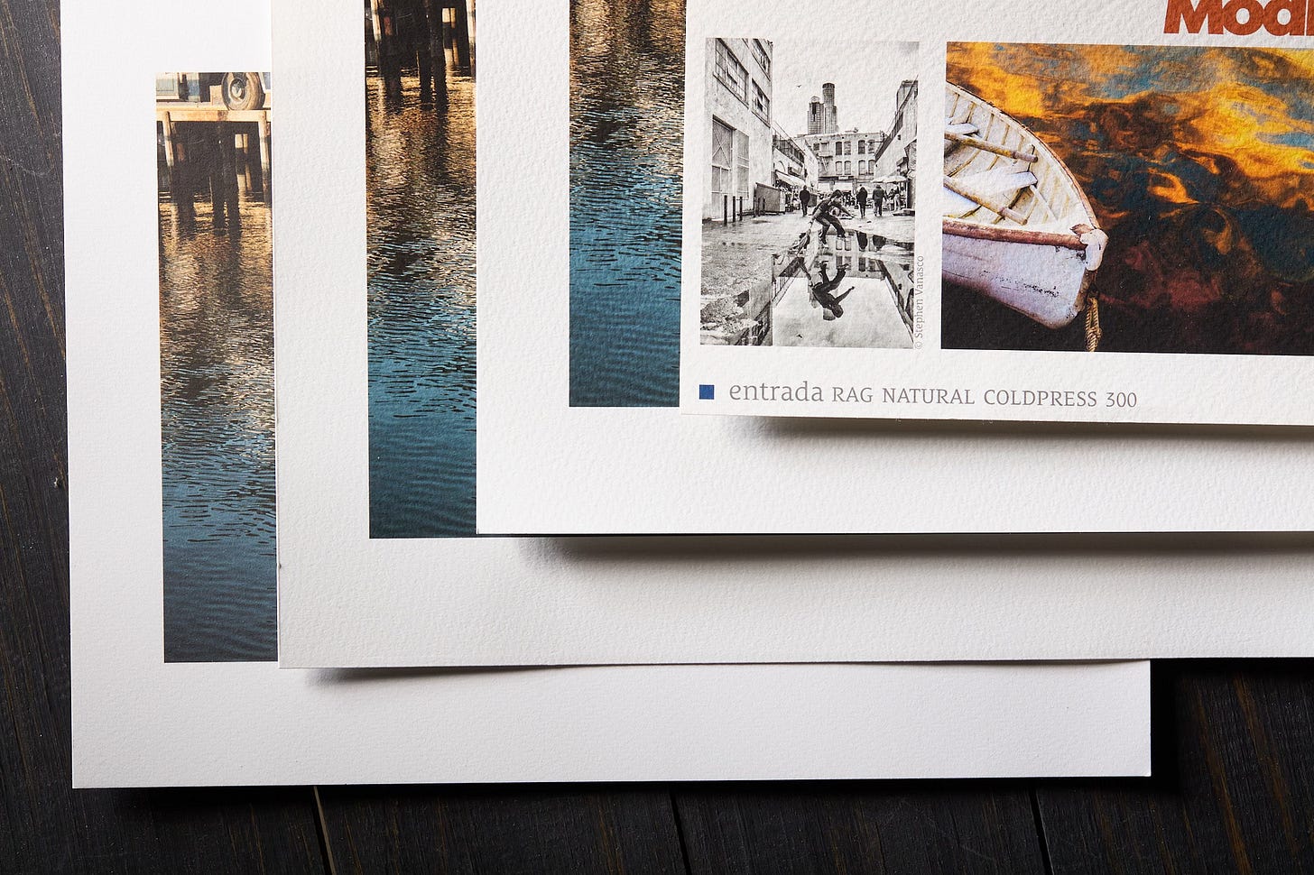 Moab Entrada Coldpress vs. Three new Somerset papers Moab Entrada Coldpress vs. Three new Somerset papers