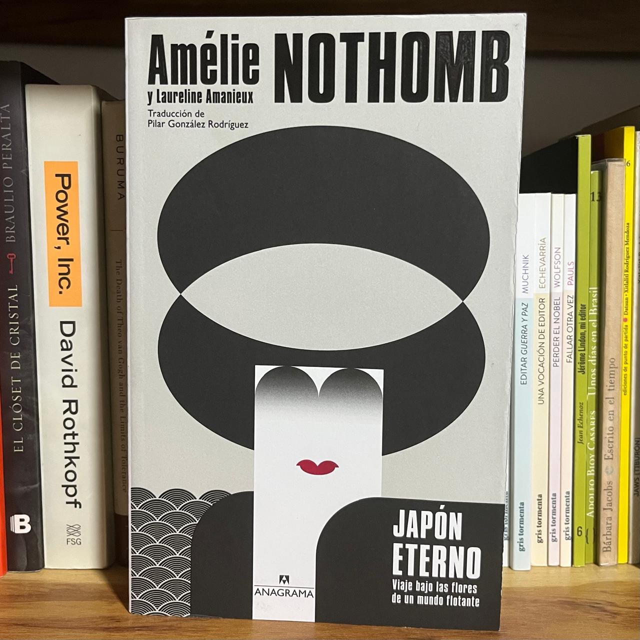 Portada de Japón eterno, de Amélie Nothomb (Anagrama, 2025)