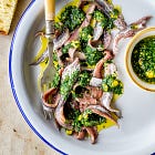 Anchovies two ways
