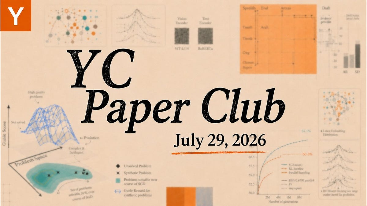 Memory, SimToolReal, and World Action Models | YC Paper Club