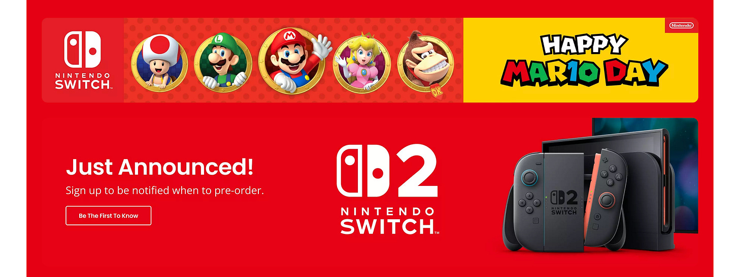 Mario Day deals at GameStop Mario Day deals at GameStop