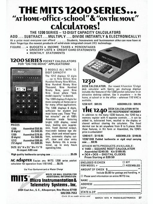 The Calculator Wars. How a Business Failure Led to the… | by Michael Swaine  | The Pragmatic Programmers | Medium