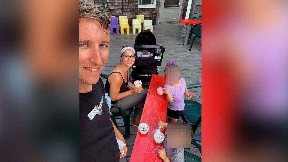 Patrick Clancy is pictured with his wife and their three children. Patrick Clancy is pictured with his wife and their three children.