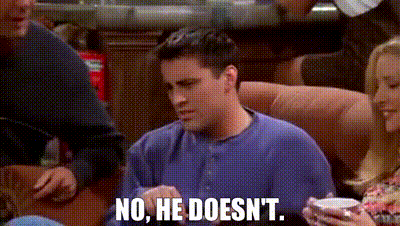 YARN | No, he doesn't. | Friends (1994) - S04E03 The One With the 'Cuffs |  Video gifs by quotes | 8fcfde0c | 紗