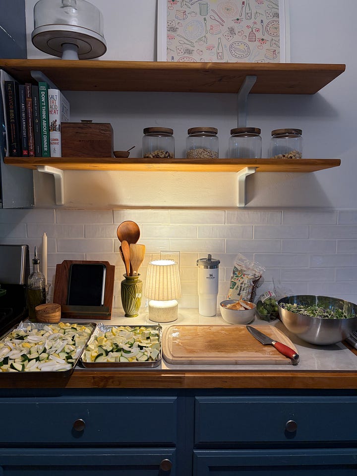 aesthetic kitchen photos for cooking dinner