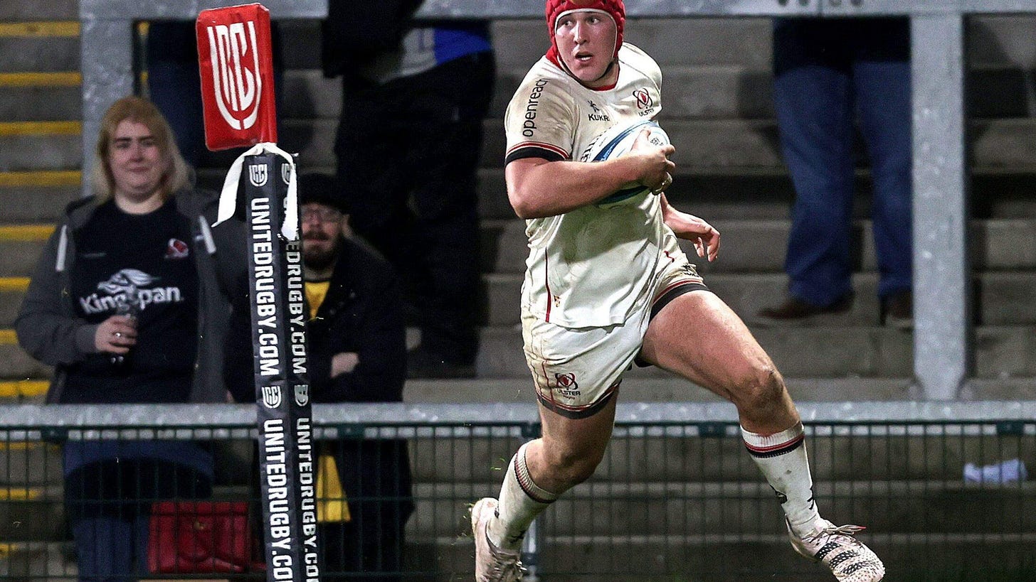 Ulster's hat-trick king Tom Stewart is making scoring look easy, but it's far from it in the URC | Belfast Telegraph Ulster's hat-trick king Tom Stewart is making scoring look easy, but it's far from it in the URC | Belfast Telegraph