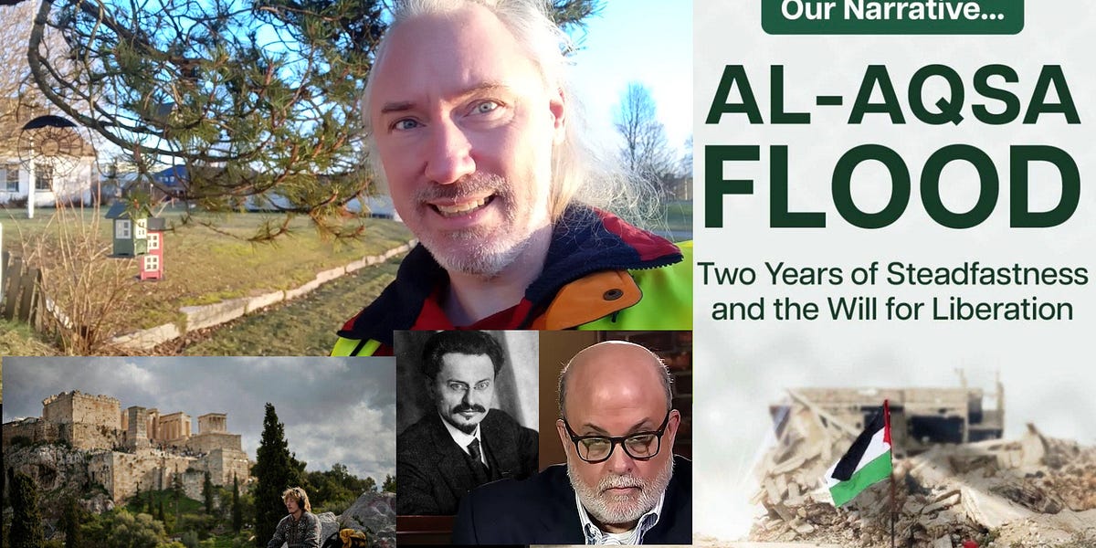 Stoic guide vs Stalin. Hamas narrative. Somaliland. F&uuml;llmich freely imprisoned. TPUSA🤡 Mark🤡levin