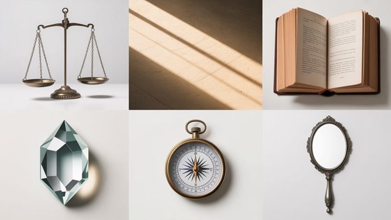 Six essential components of character at the intersection of trust and well-being.