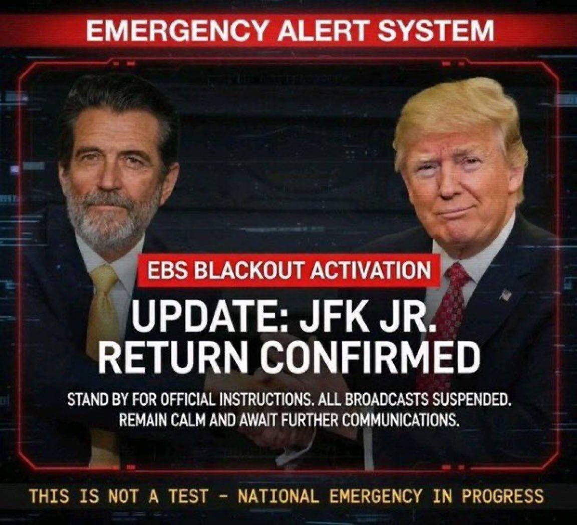 JFK JR IS THE TRUMP CARD – JOHN IS STEPPING FORWARD