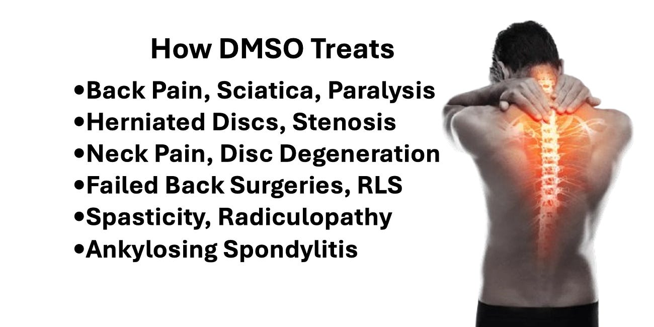 How DMSO Heals the Spine and Reverses Paralysis