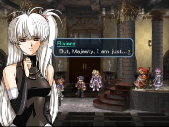 √ Riviera Malius - Growlanser 2 Character