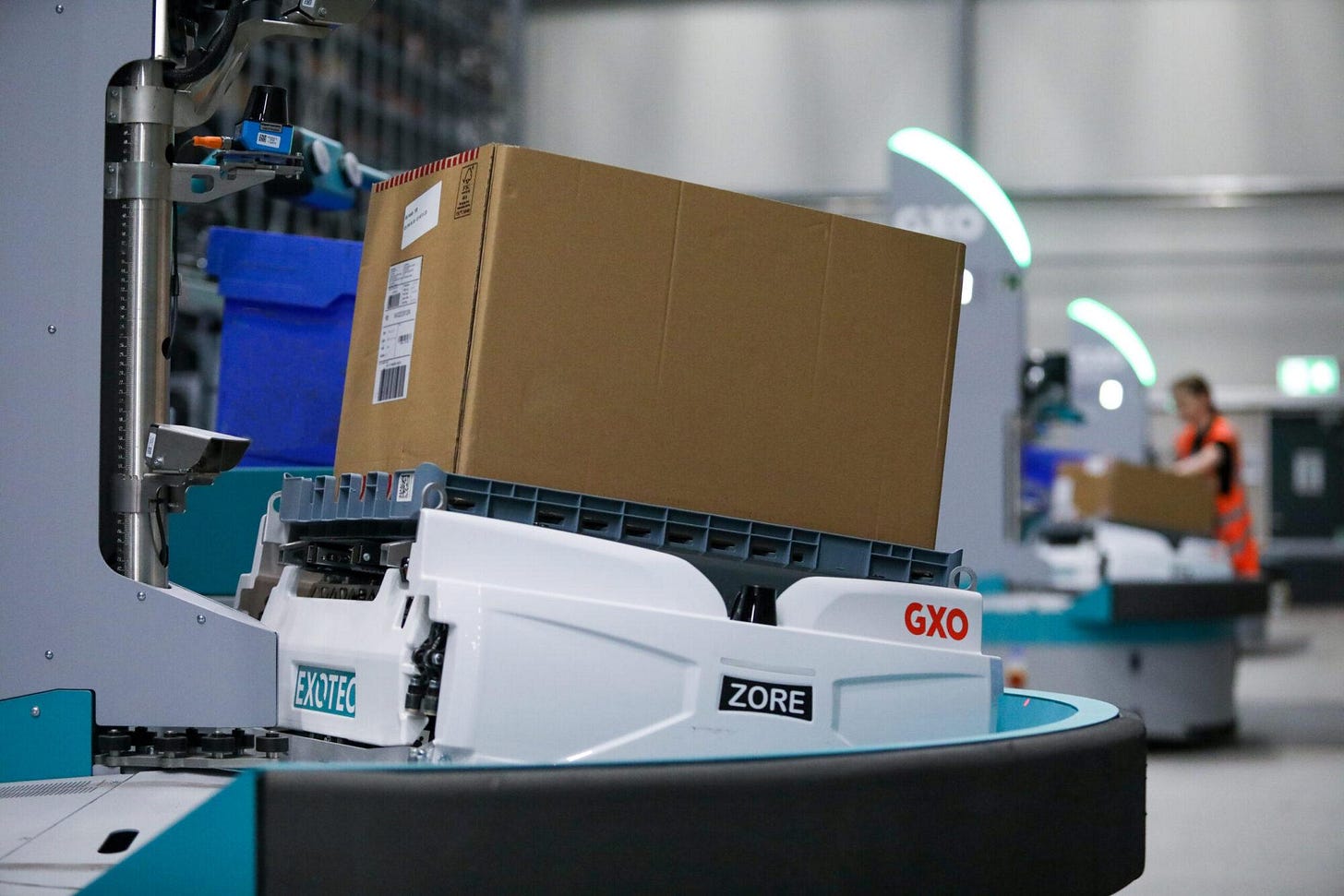 Exotec, GXO Deploy 127-Robot Skypod System for Guess in Venlo