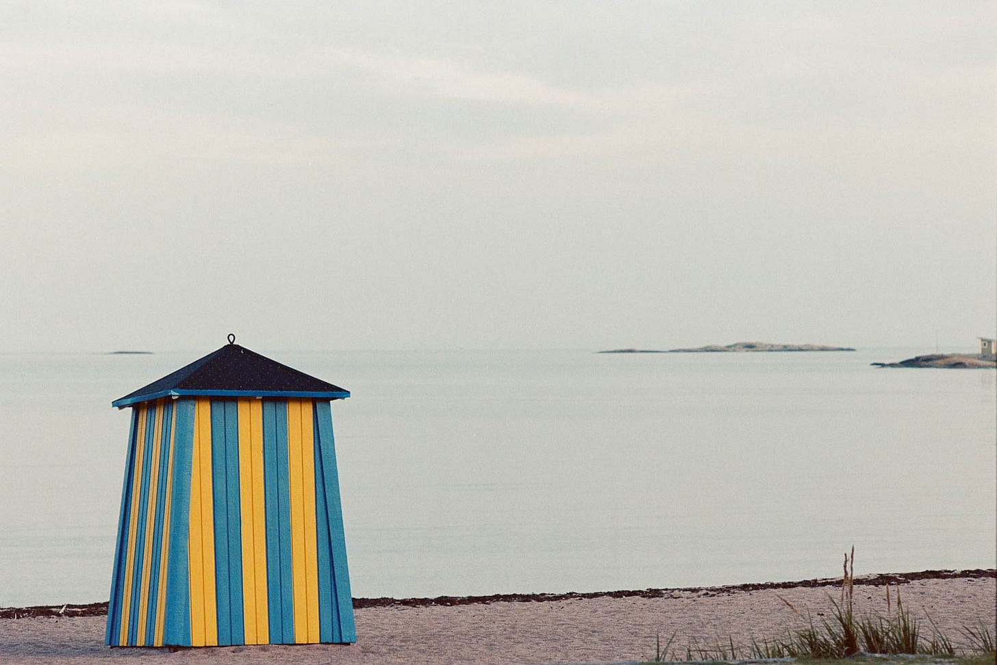 Hanko seaside captured with Portra film